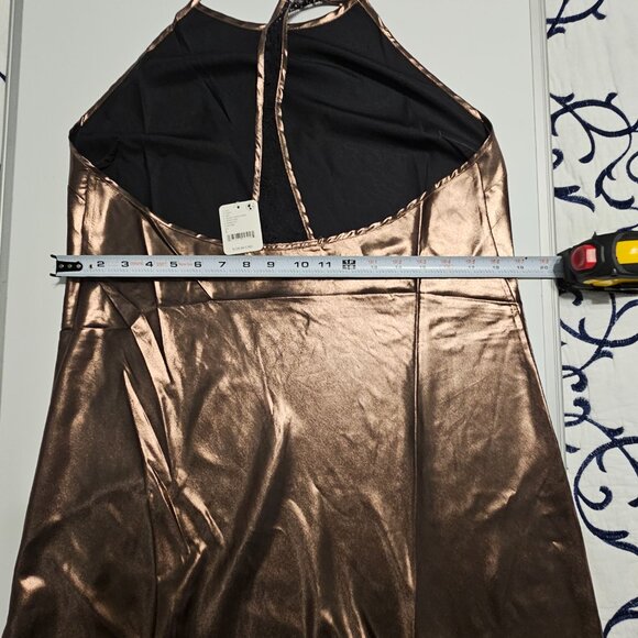 NWT Free People Sunset Satin Midi Size Large - Picture 11 of 13